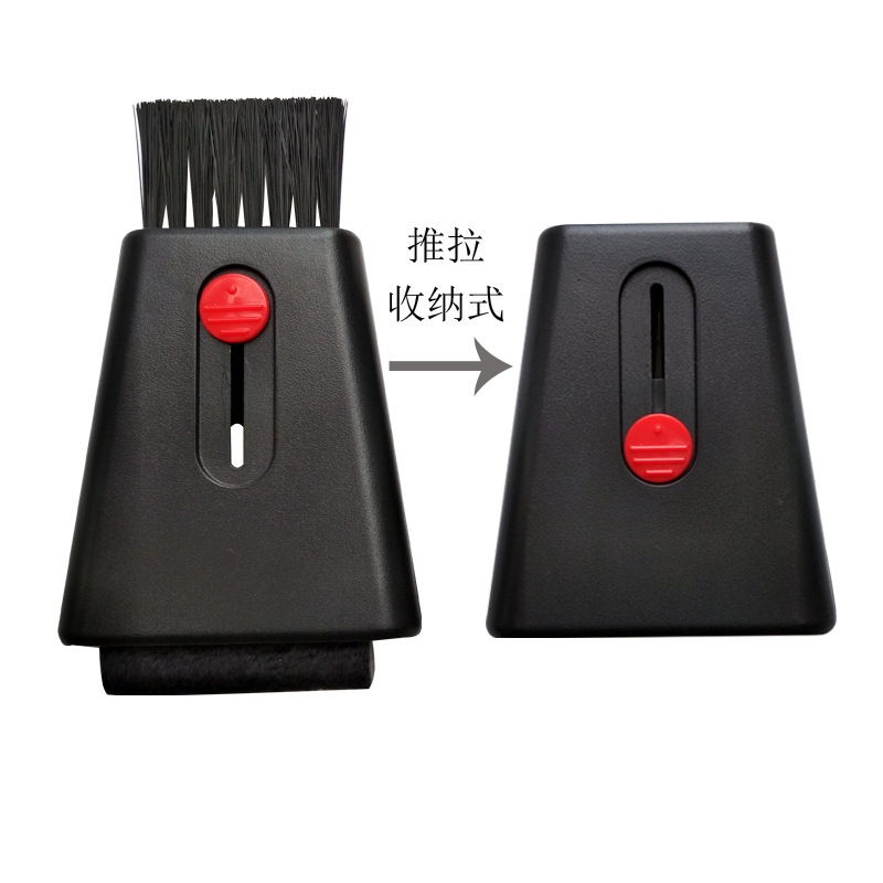 Dual-head computer cleaning brush, retractable screen and keyboard cleaning brush, multi-purpose desktop dust sweeping brush, digital peripheral gifts Item Picture