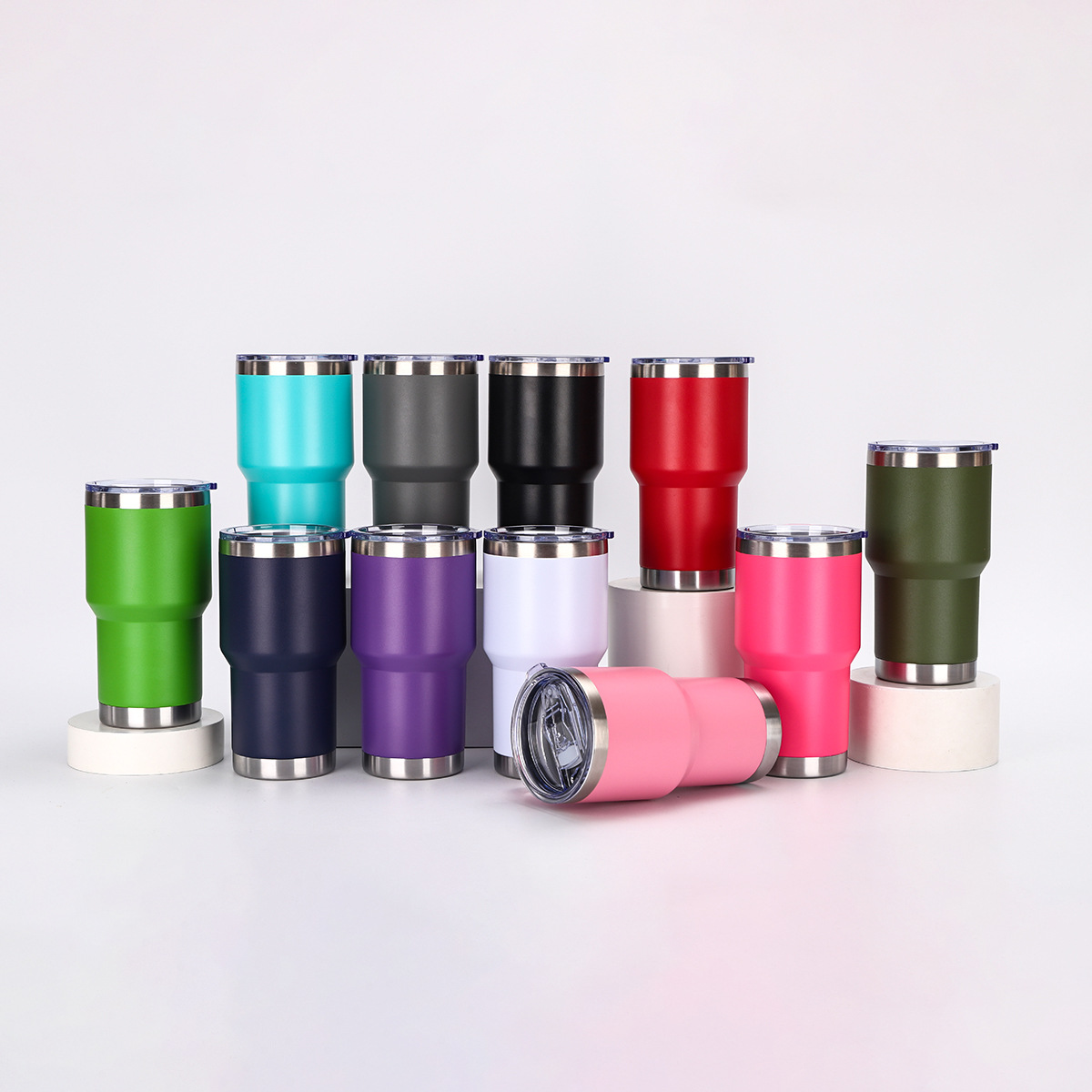 New 304 stainless steel insulated cup, 20oz car cup, ice king beer mug, multi-color car vacuum insulated cup Specification drawing