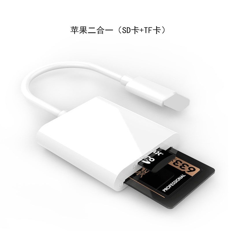 otg multi-functional Type-C card reader for Apple phones, a four-in-one card reader specifically designed for Android phones Item Picture