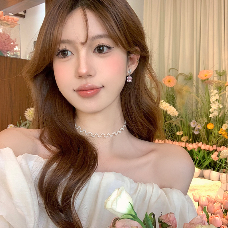 S925 Silver Needle Exquisite Zircon butterfly tassel Flower Earrings Women's niche design High-end and elegant stud earrings full figure