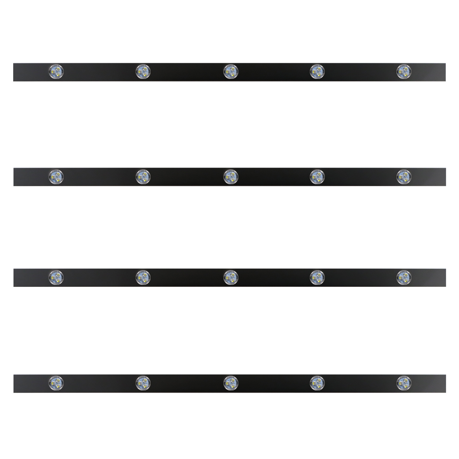 Amazon's best-selling 12v and 24v RGBW eave lights, outdoor Christmas and holiday decoration house outline lights Item Picture