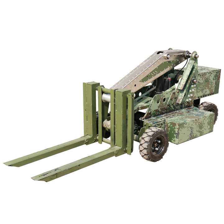 Electric tank forklifts, 1-ton and 1.5-ton electric walking logistics warehouse loading, unloading and handling hydraulic stackers Item Picture