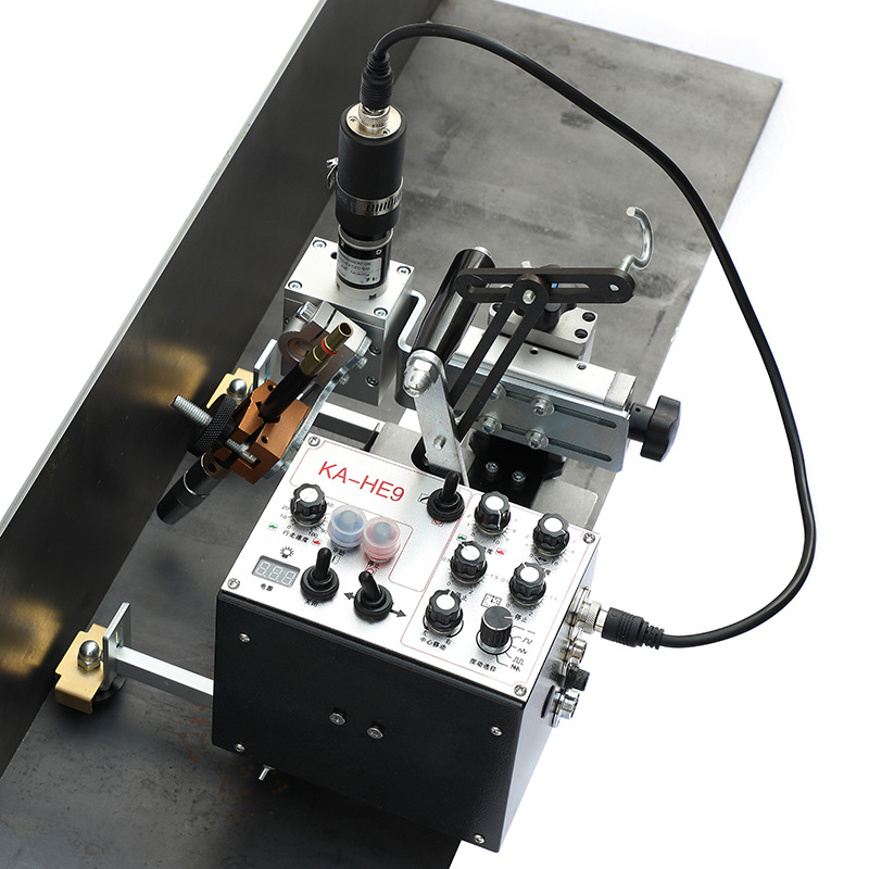 KA-HE9 swing type automatic welding trolley for steel structure box columns, flat welding, corner welding, vertical welding and secondary safety welding trolley full figure