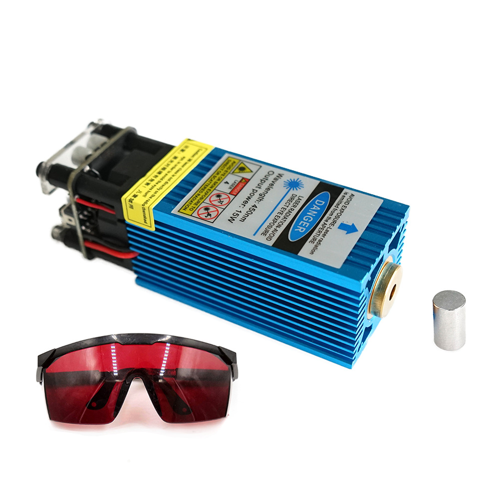 Blue light 450nm 0.5W, 2.5W, 3.5W, 5.5W, 15W high-power laser module engraving machine laser head Application Scenario
