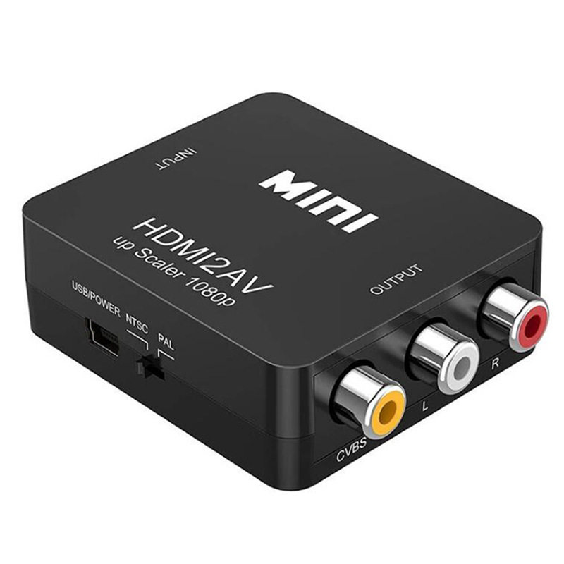 HDMI to AV converter, HDMI2AV, HDMI to RCA, HDMI switcher, 1080P factory wholesale Item Picture