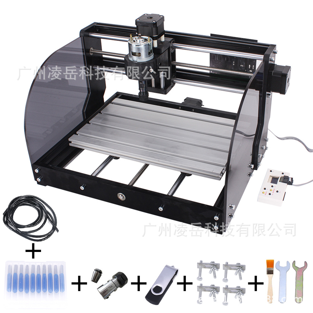 The CNC3018Pro max laser engraving machine can be operated offline as a DIY small laser engraving machine with numerical control details Picture