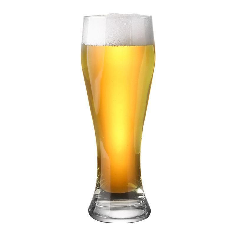 500ml large draft beer cup, large internet-famous household glass beer cup, craft creative wine glass, exquisite and large capacity Item Picture