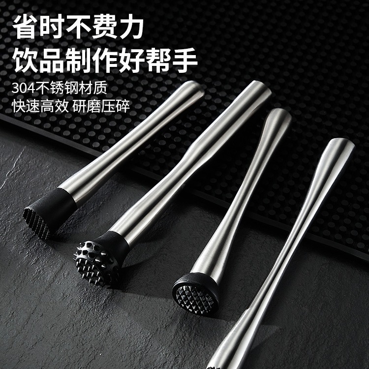 Popsicle crushing, Popsicle hammer, shaker cup, juice pounding stick, fruit hand pounding, lemon tea, and cocktail mixing tools wholesale details Picture