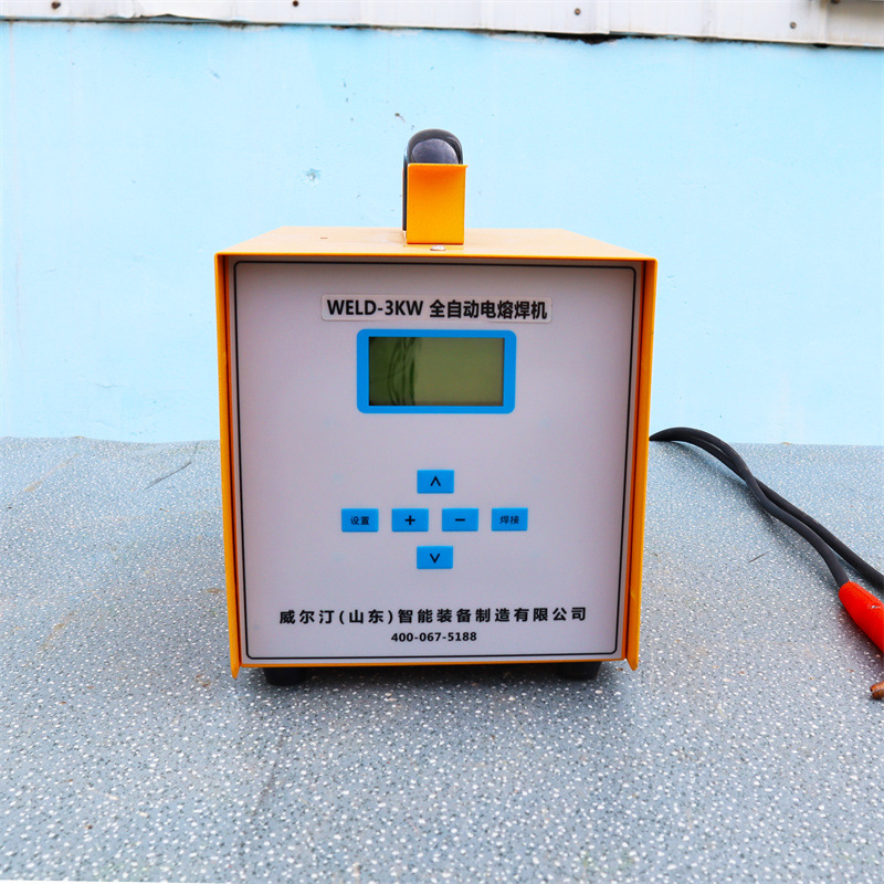 Cross-border direct supply fully automatic steel wire skeleton welding machine, PE pipe welding machine, fully automatic electrofusion welding machine details Picture
