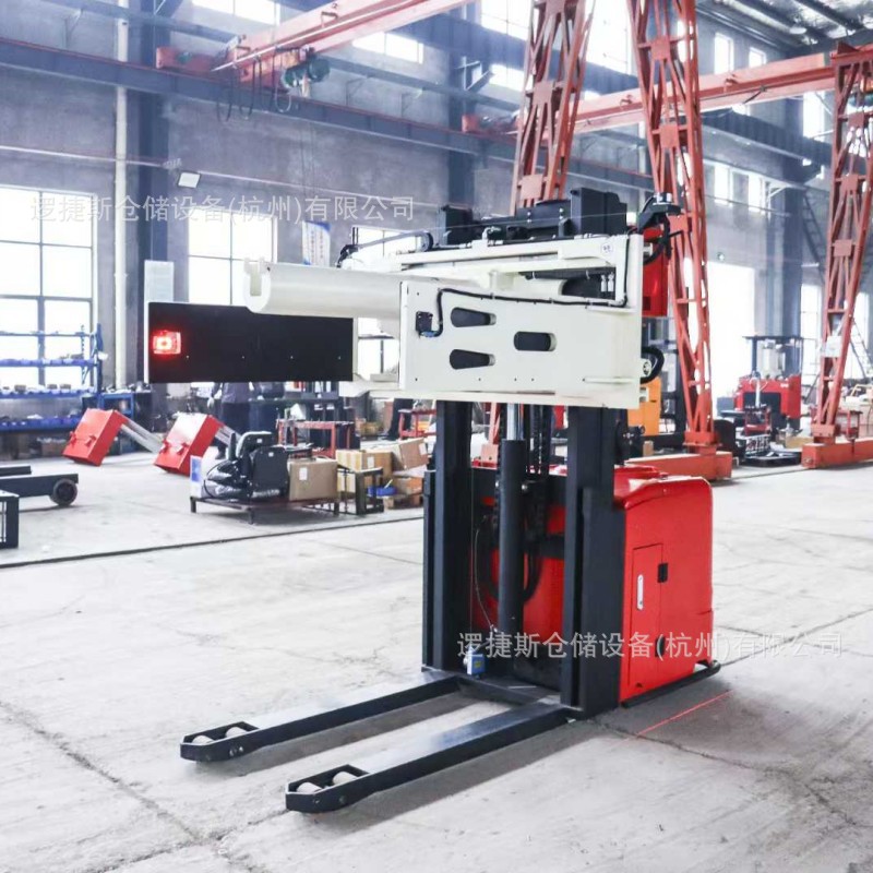 AGV unmanned handling stacker, intelligent electric stacker, forklift, 3-ton robot forklift Application Scenario