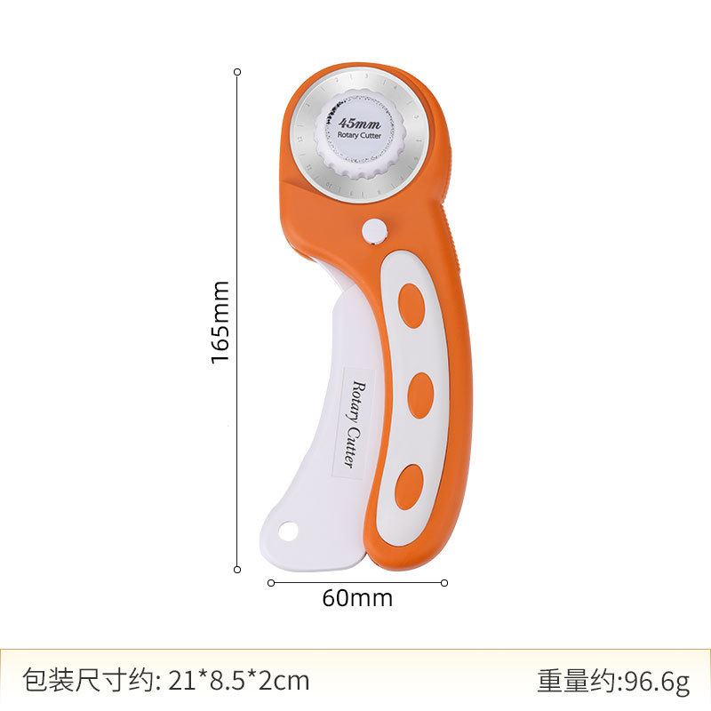 Wholesale roller fabric cutting knives, manual 45mm round knives, leather cutting knives, manual fabric cutting knives, and paper cutting knives undefined