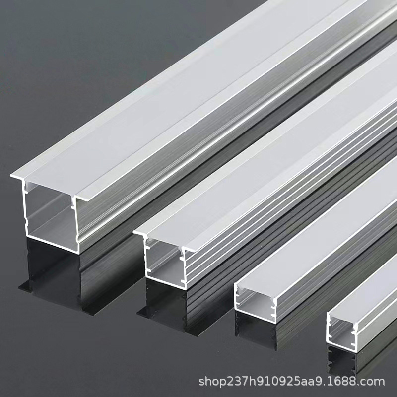 Aluminum alloy light trough exposed linear light, LED linear light, embedded linear light strip, no main light source factory Application Scenario
