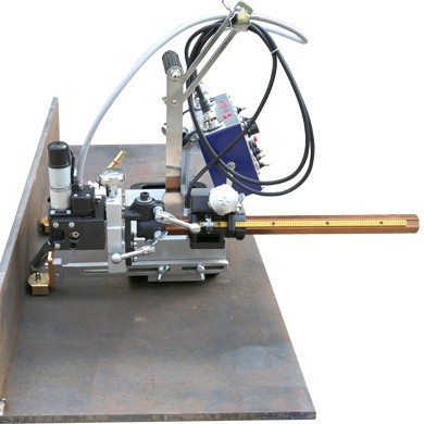 Shanghai Huawei HK-8SS-W electromagnetic swing vertical welding trolley CO2 welding full figure