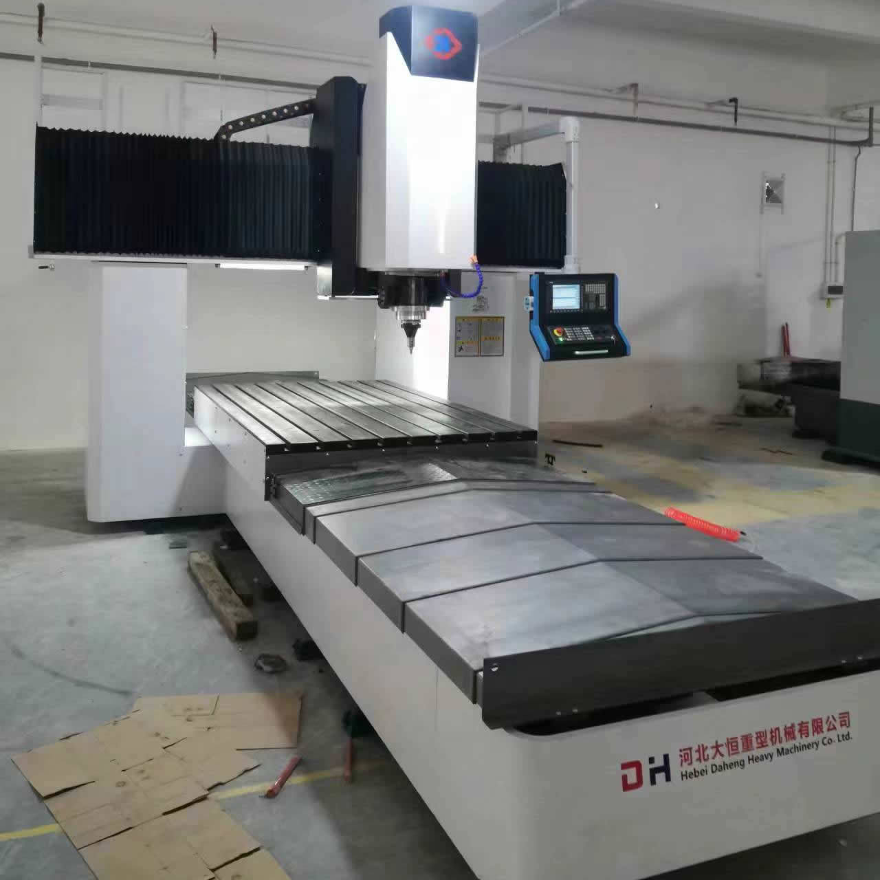 The moving gantry type friction stir welding equipment, aluminum alloy and magnesium alloy friction welding machine DH-FSW-2240-16 Application Scenario