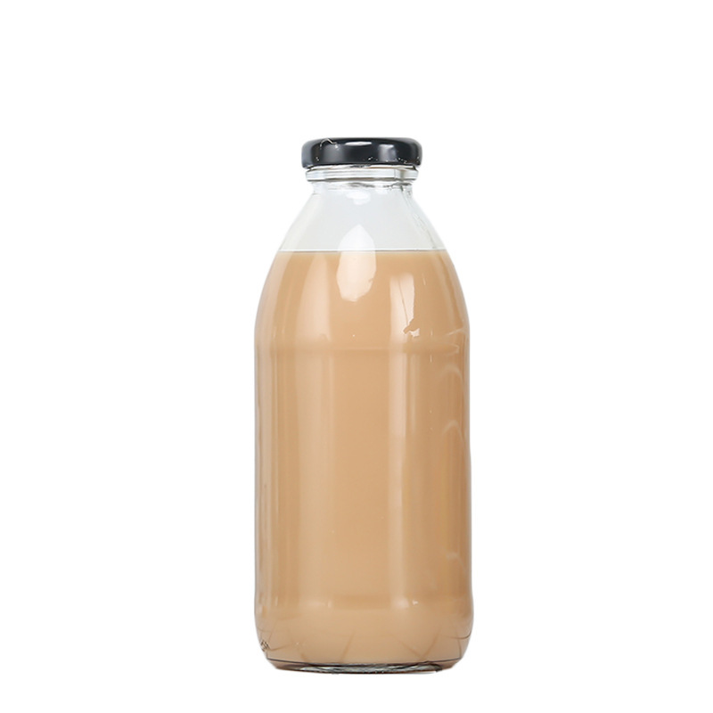 New 500ml milk bottle, popular coffee, milk tea, juice and beverage bottle, iM takeout portable glass sealed can Item Picture
