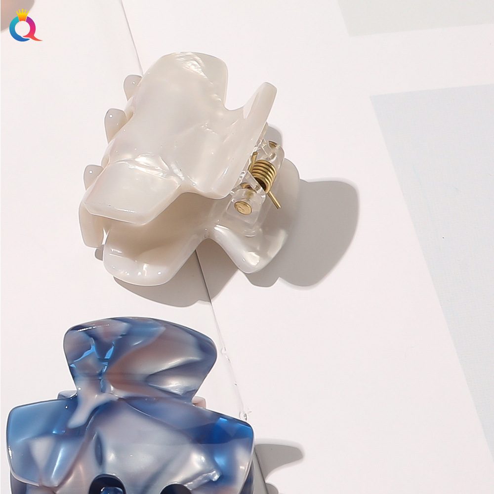 Qiyue Acid Korean version hair accessories, girlish acetic acid small hair clips, simple updo hair clips, top clips, hair grips Specification drawing