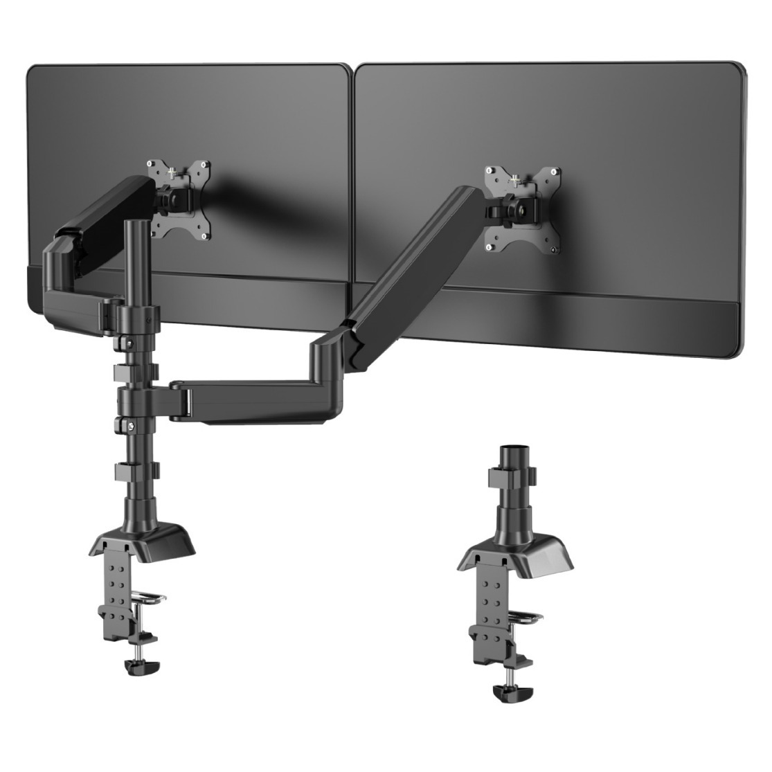 Amazon's best-selling computer monitor stand, air desktop monitor, dual-arm support, built-in air spring full figure