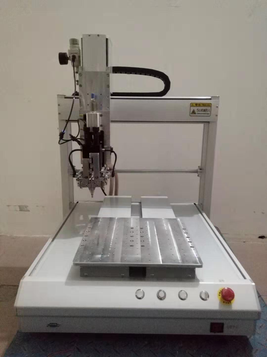 Electronic light-emitting tube electronic pin tin-plated iron sheet automatic spot welding machine, crystal source welding equipment, automatic soldering machine details Picture