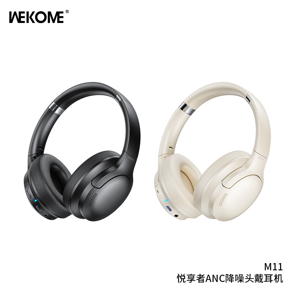 Wholesale of new cross-border wireless over-ear Bluetooth headphones with ANC active noise cancellation and stereo sound for sports gifts full figure