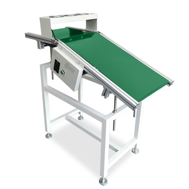 Wave soldering plate entry and exit machine, wave soldering docking table, transportation belt, connection machine, transportation line details Picture