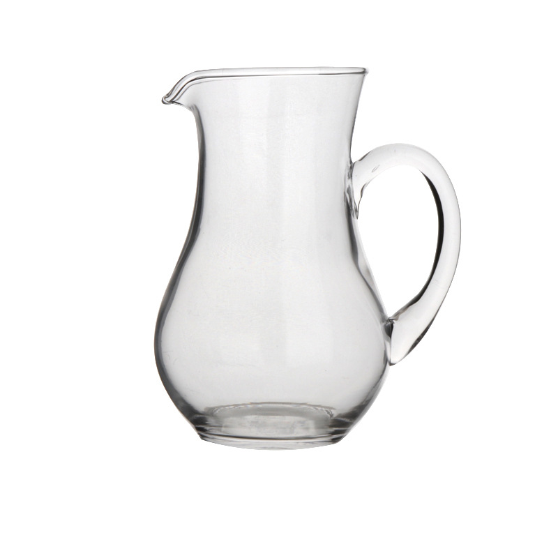 Transparent glass wine spoon with handle, white wine dispenser, cocktail shaker, large, medium and small, red wine dispenser Item Picture