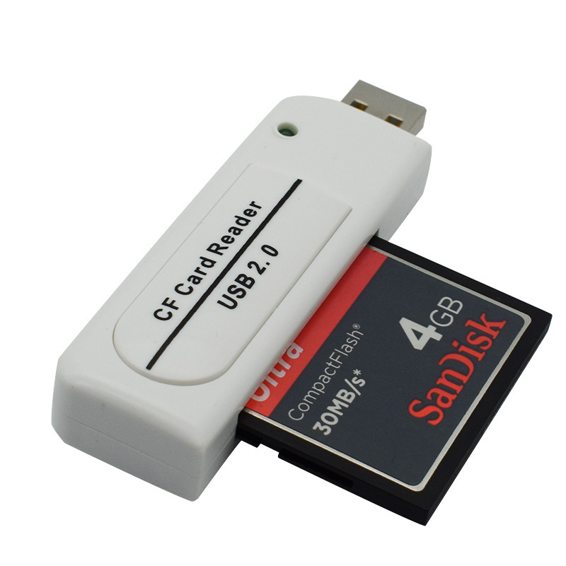 Cross-border exclusive CF card reader USB2.0, suitable for ccd digital cameras, industrial control computers, CNC advertising machines details Picture