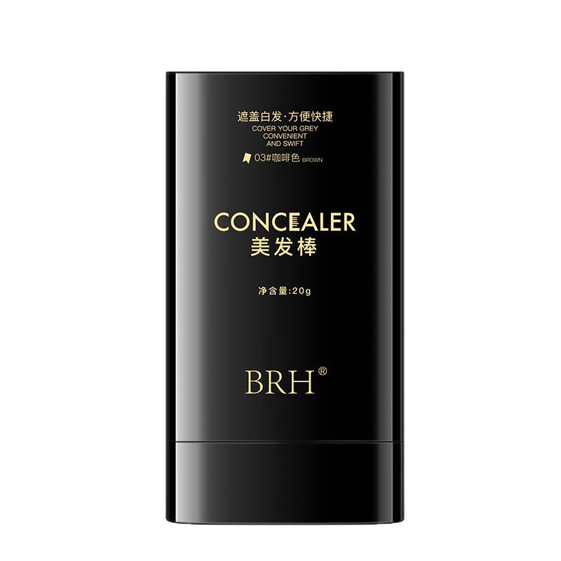BRH hair dye stick: A magic tool for covering white hair. Plant-based hair dye for color matching without fading. Factory wholesale of disposable hair dye sticks Item Picture