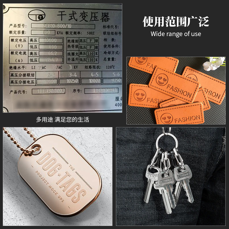 3MM hand-typed digital English steel letter code, digital steel seal, steel letter punch plate punch, steel letter head punch Application Scenario
