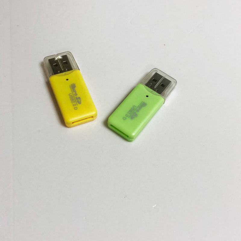 Wholesale ice-cool card readers, microSD/TF card/mobile phone memory card USB 2.0 card readers from the manufacturer details Picture
