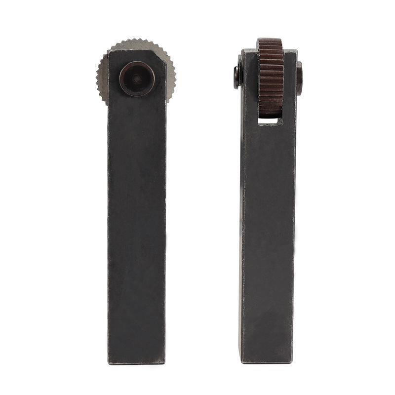 7-piece set of straight embossed knurling tool rest + straight embossed wheels 0.5mm, 1.5mm, 2.0mm(2 pieces for each) details Picture
