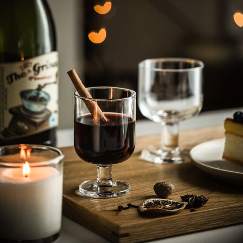 American red wine glasses, personalized low-stemmed wine glasses, new high-end glass wine glasses for home bars, small red wine glasses wholesale details Picture