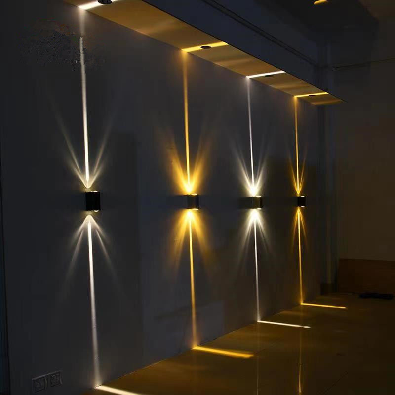 led strip lights, colored lights, home ktv, bar, leisure bar, corridor, passage, exterior wall, staircase, outdoor waterproof wall lights Specification drawing
