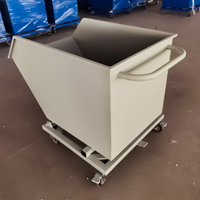 Shuangjiu -txc industrial iron chip cart, chip collection cart, machine tool aluminum chip waste cart, pin remover, iron slag cart Specification drawing