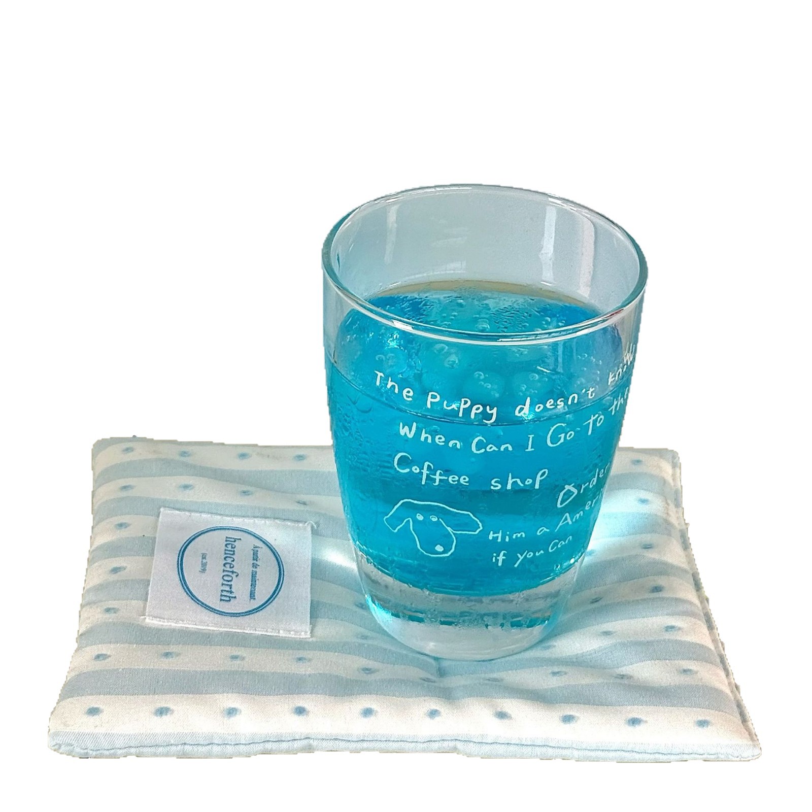 Boli Mei self-made Korean InS-style thick-bottomed glass cups, heat-resistant cups, coffee cups, household breakfast cups and water cups Item Picture
