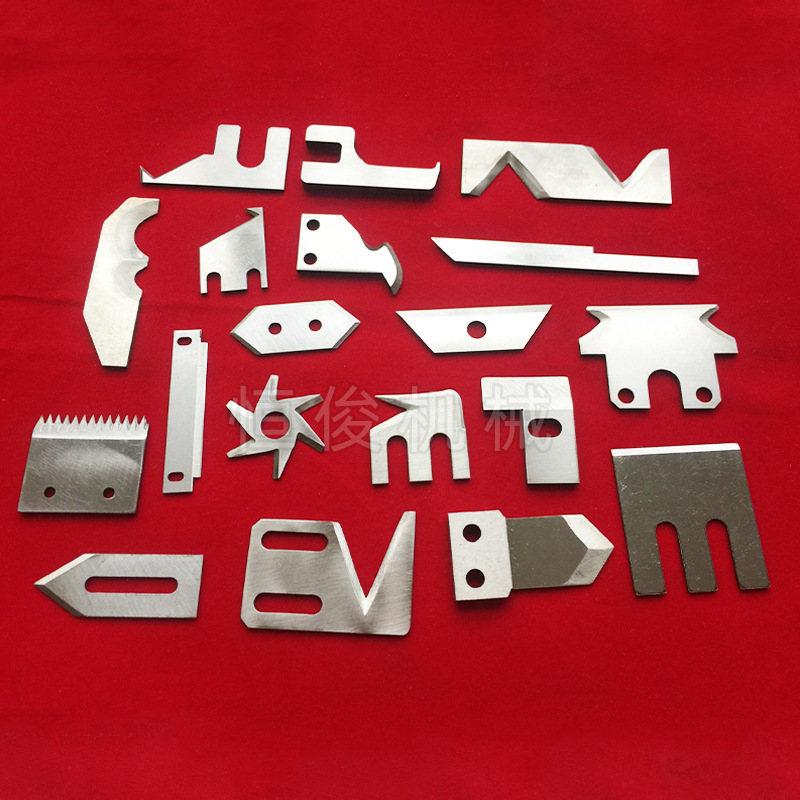 Irregular-shaped blades, curved blades, white steel irregular-shaped blades, pointed blades, arc-shaped blades, hook blades, and laminating machine blades can be customized details Picture