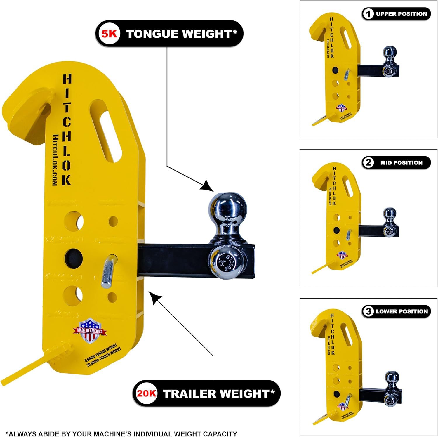 The 2-inch receiving port of the skid steer hook accessory is suitable for skid steer loaders and tractors details Picture