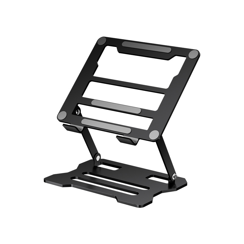 Computer notebook stand, heat dissipation base, height-increasing frame, desktop metal suspended vertical support frame, 360-degree rotation Item Picture