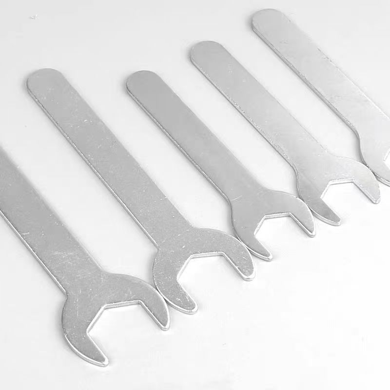 Wholesale ultra-thin and simple stamping wrenches, single-head open-end wrenches, tools, furniture and home appliances. Free hexagon socket small wrenches undefined
