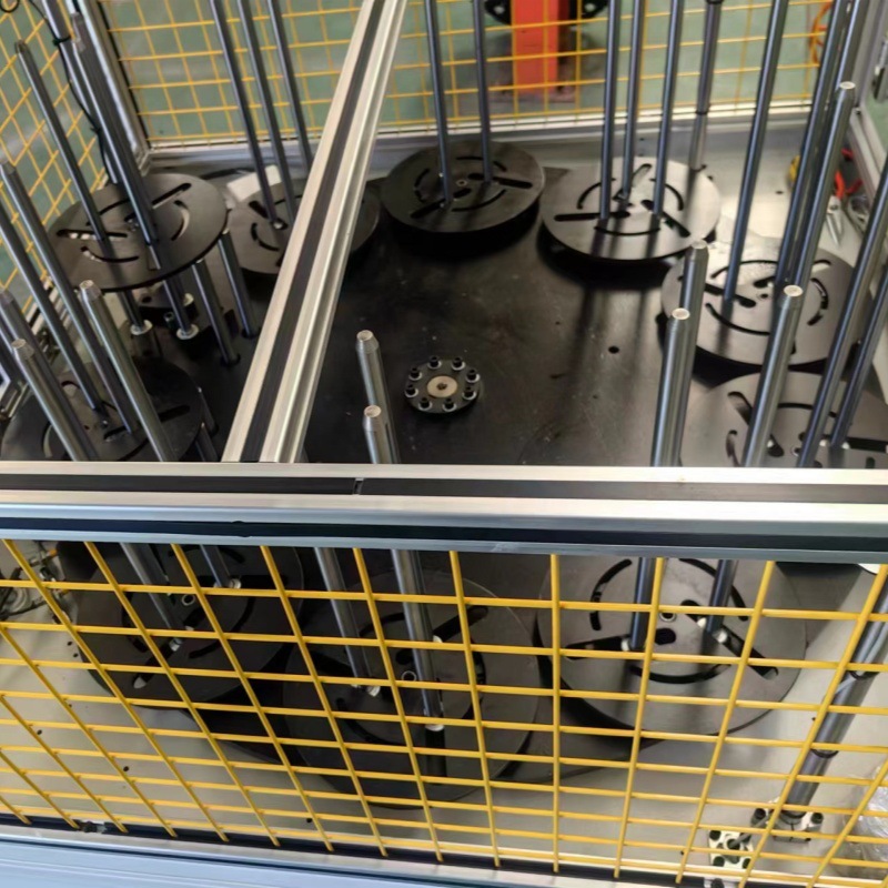 Multi-station silos, material storage robots, rotary silos, six-station and ten-station rotary silos, flexible combined silos details Picture