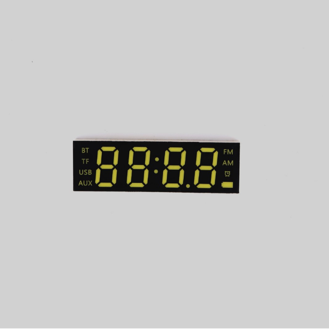 Direct sales of 4-digit digital tube LED digital display screens in stock, featuring both positive and negative, emerald green light, red light, blue light and white light Item Picture