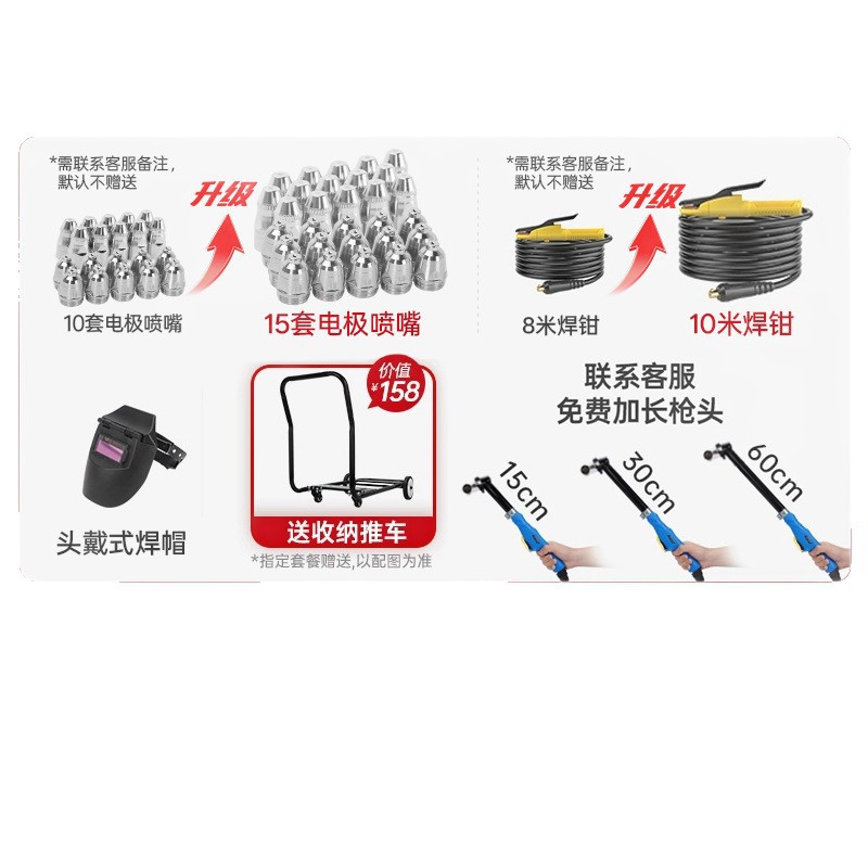 The LGK100 plasma multi-purpose cutting machine is equipped with an internal air pump and can be used for both 380V industrial grade and 220V electric welding Item Picture