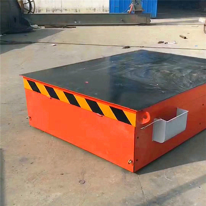 10-ton trackless electric platform car AGV platform car low-voltage platform car transport KPW20T forklift workshop details Picture