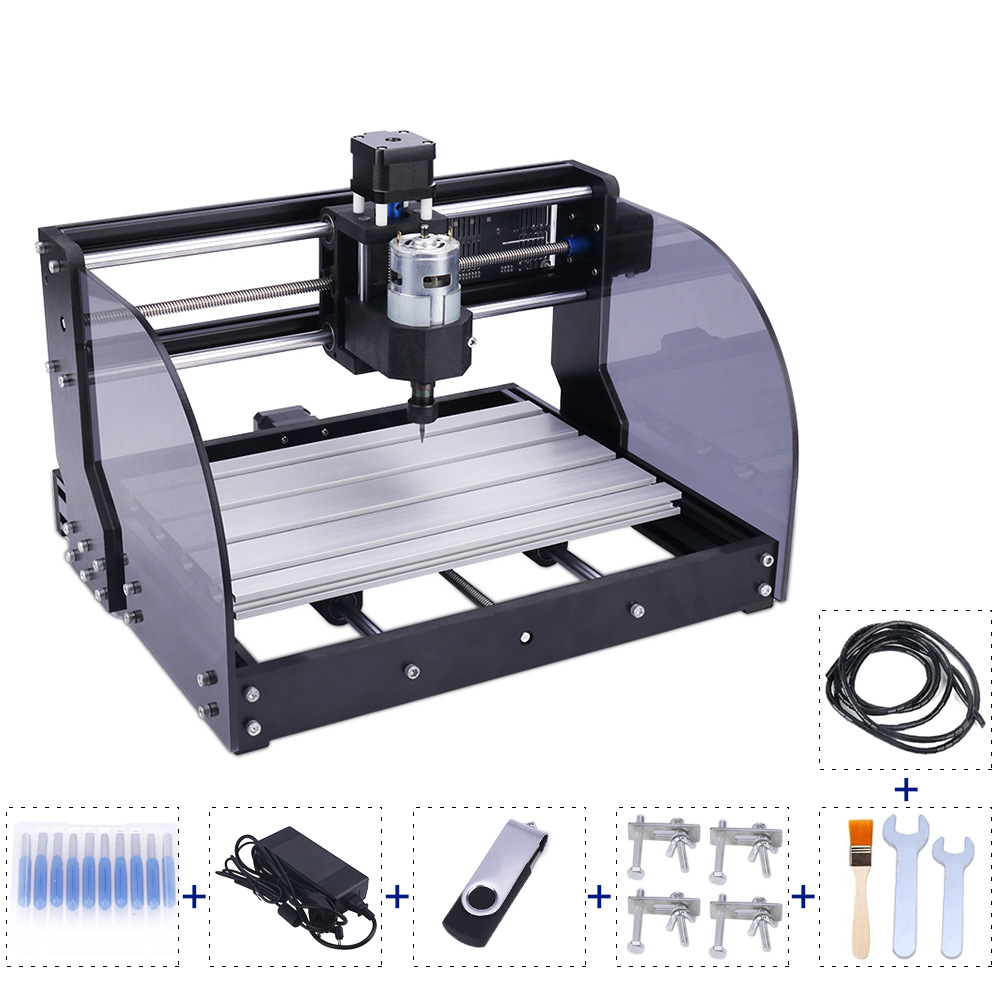 The CNC3018Pro max laser engraving machine can be operated offline as a DIY small laser engraving machine with numerical control undefined