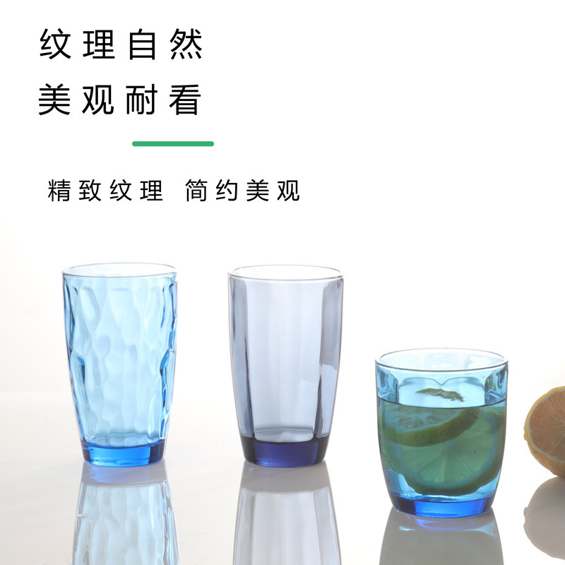 Wholesale of household glass water cups, high-appearance-level juice cups, commercial glass cups, milk cups, and light luxury high-end breakfast cups Application Scenario