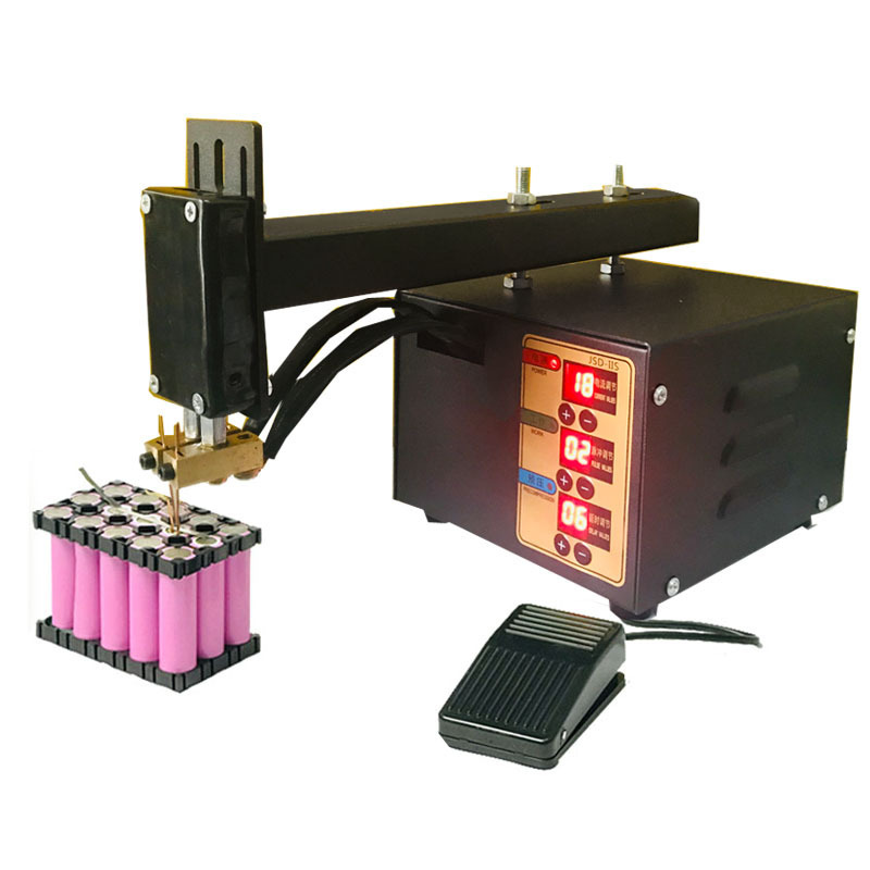 Foot-operated handheld portable 18650 lithium battery pack spot welding machine, household micro and small welding spot welding machine, electric welding machine Item Picture