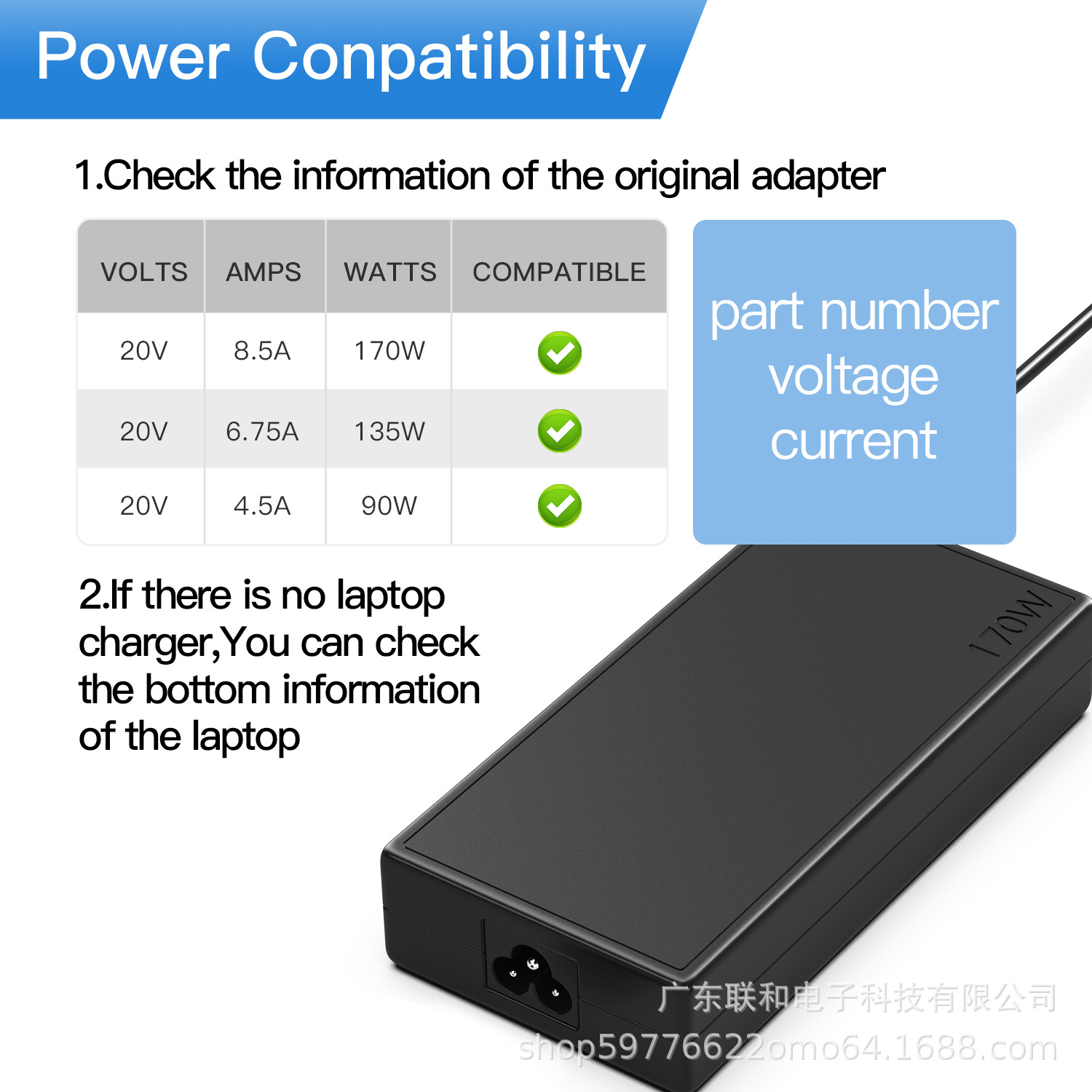 Compatible with Lenovo Legion 170W notebook 135W power adapter cable 20V8.5A6.75A charger Application Scenario