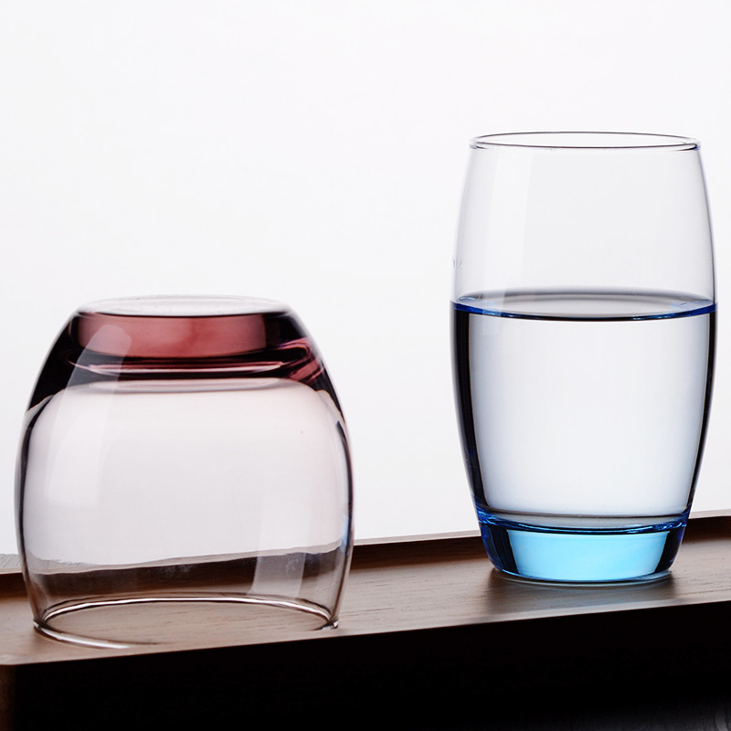 Hotel glass mouthwash cup, home creative, simple, light luxury high-end toothbrush cup, special transparent brushing and washing cup Specification drawing