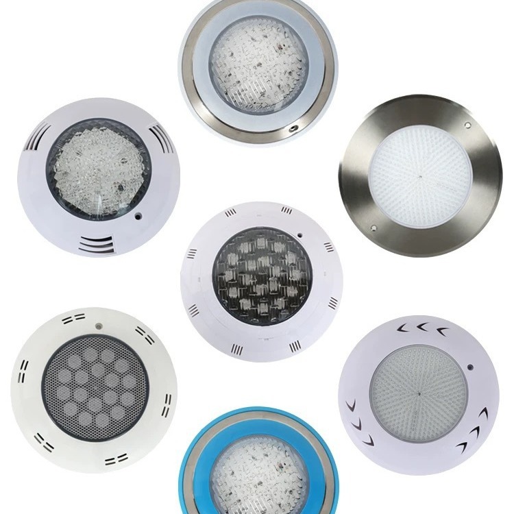 Cross-border led swimming pool bath wall lamps, underwater fish pond pool lamps, diving seven-color underwater wall-mounted lighting Specification drawing
