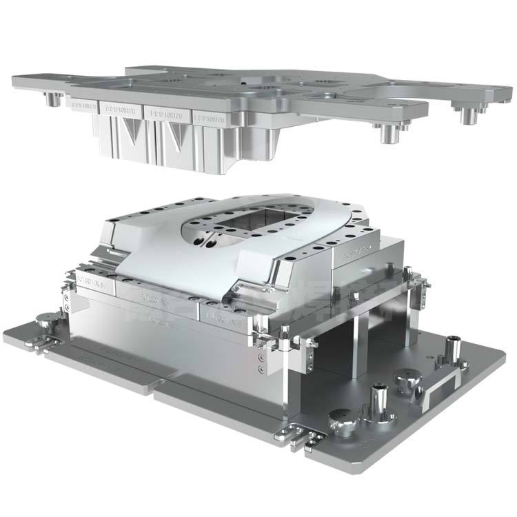 Dezhao Nick intelligent toilet seat welding fixture Linear vibration friction welding mold plastic welding fixture Item Picture