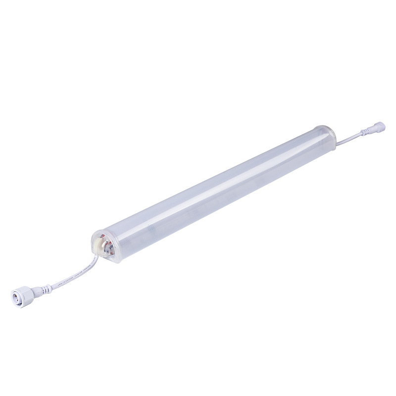 Digital tube, seven-color outdoor waterproof lighting advertising sign, neon bulb, running horse flowing light, flowing water, led guardrail tube Item Picture